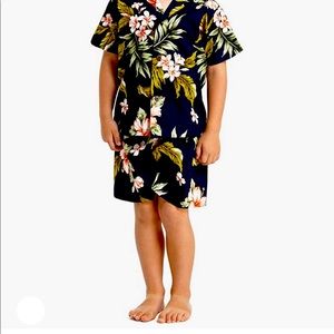 Hawaii hangover little boys short set